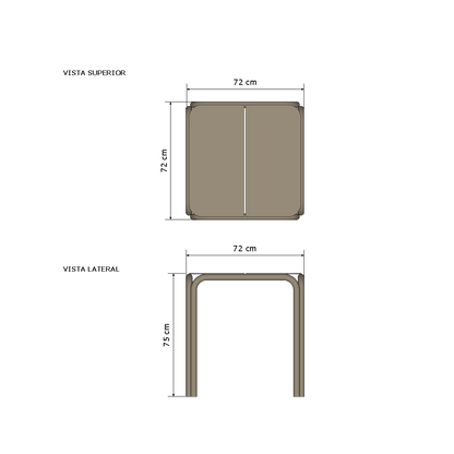 Mesa de comedor Capri